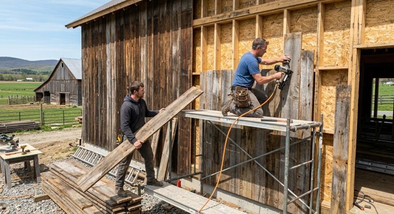 Barn Siding Installation in Hampton, GA