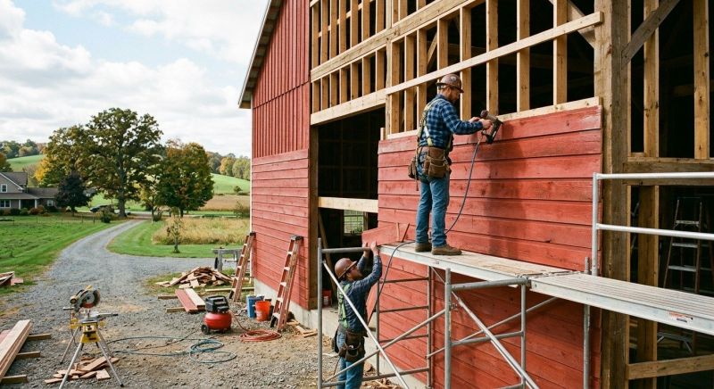 Barn Siding Replacement in Clayton County, GA