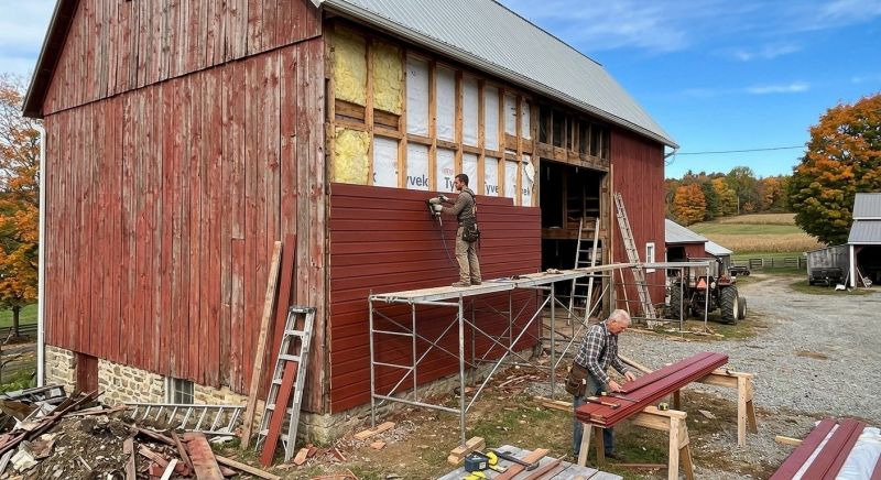 Barn Siding Replacement in Fairburn, GA