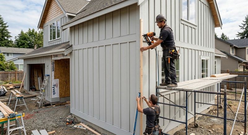 Batten Siding Installation in Douglasville, GA