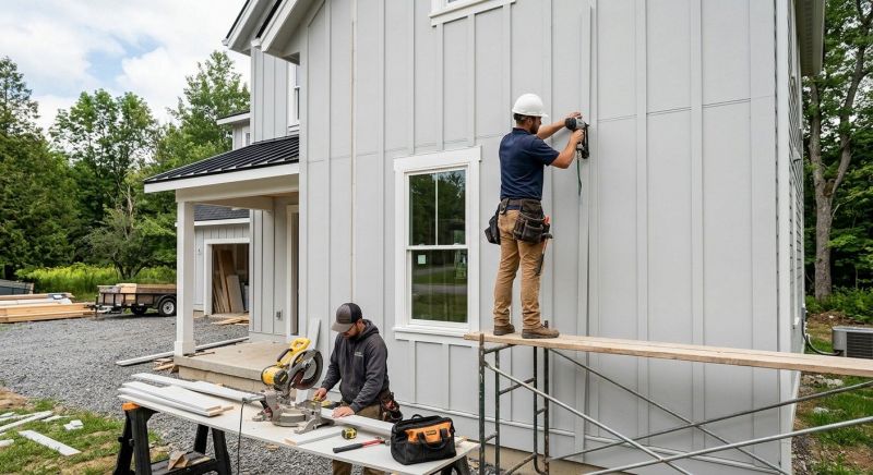 Batten Siding Installation in Jonesboro, GA
