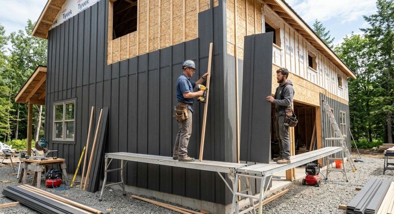 Batten Siding Installation in Union City, GA