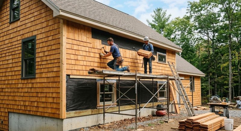 Cedar Siding Installation in Henry County, GA