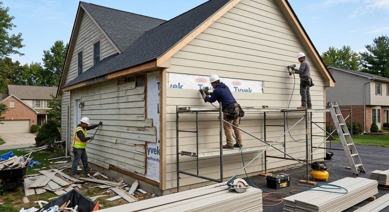 Cement Siding Replacement in Ellenwood, GA