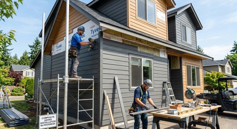 Composite Siding Installation in Griffin, GA
