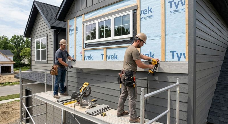 Composite Siding Installation in Hampton, GA
