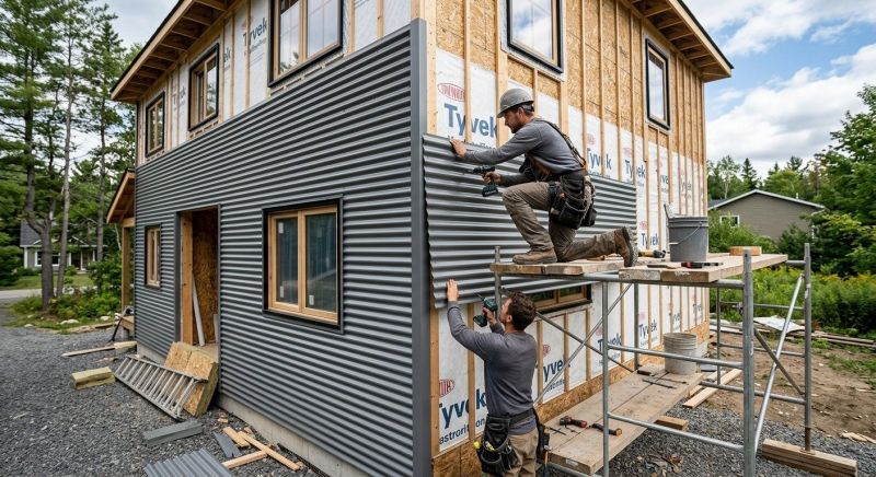Corrugated Siding Installation in Fayette County, GA