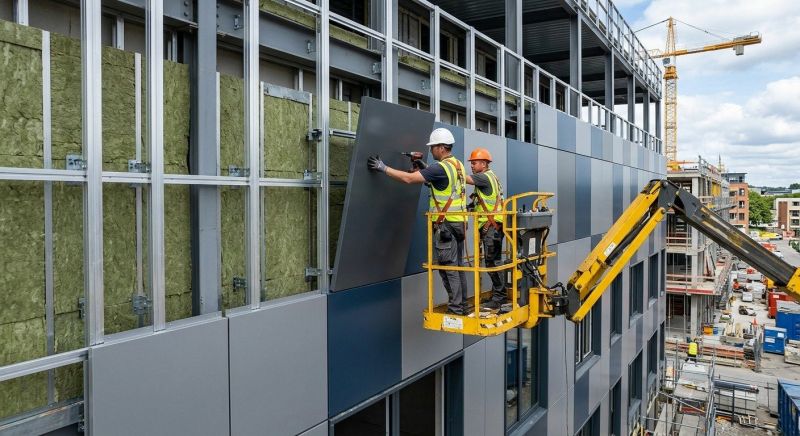 Facade Cladding Installation in Fayette County, GA