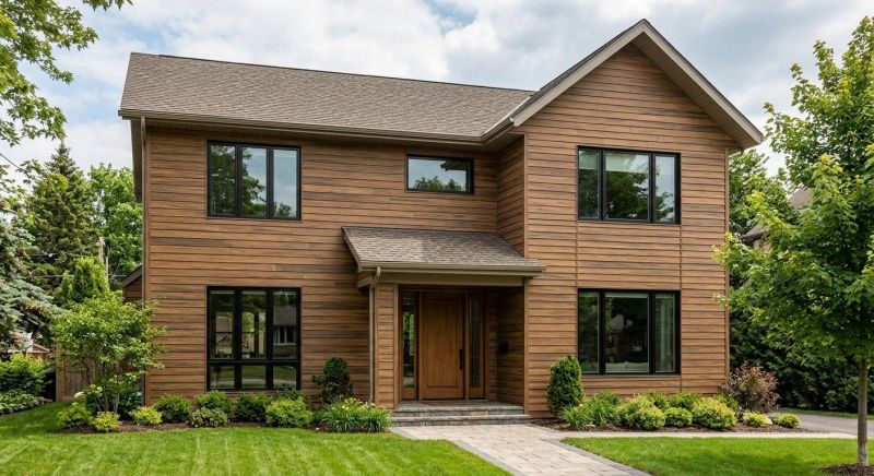 Faux Wood Siding Installation in Coweta County, GA