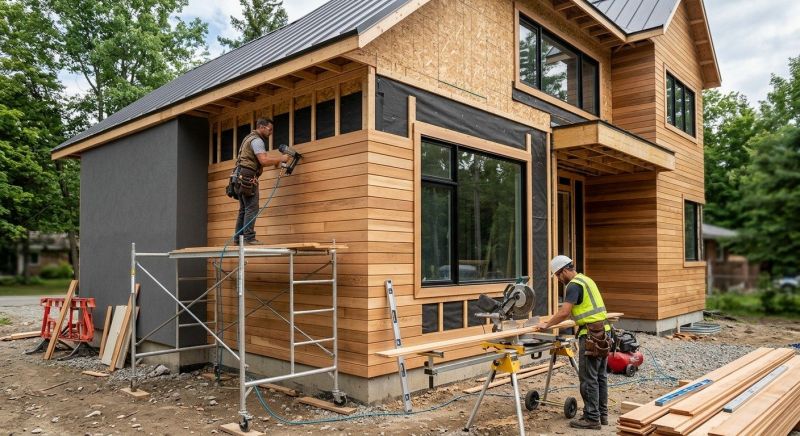 Faux Wood Siding Installation in Griffin, GA