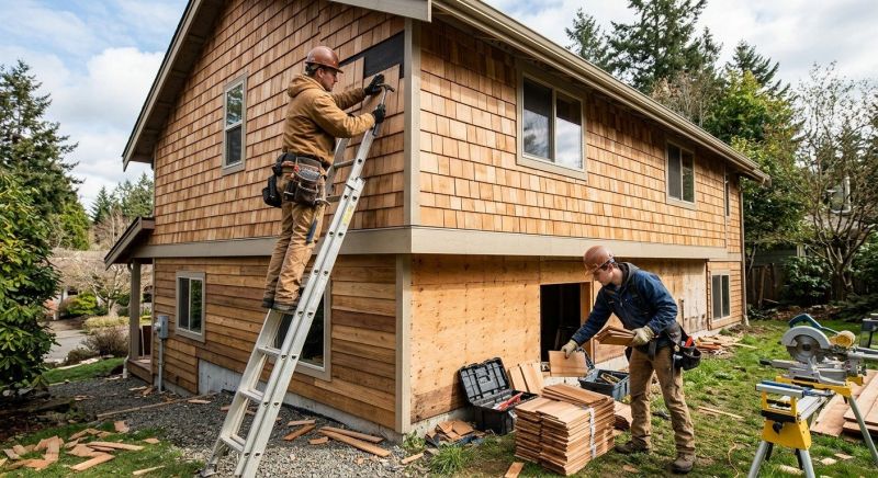 Hardwood Siding Installation in Forest Park, GA