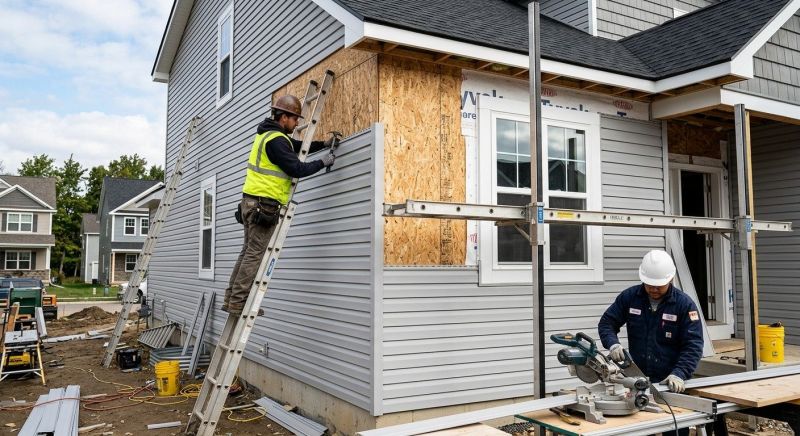 House Siding Installation in Brooks, GA
