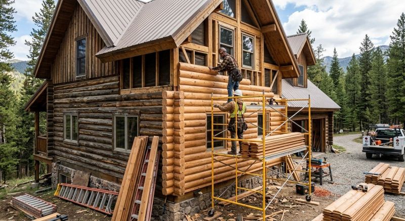 Log Siding Installation in Clayton County, GA