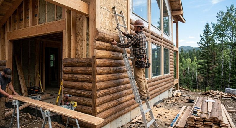 Log Siding Installation in Fayette County, GA