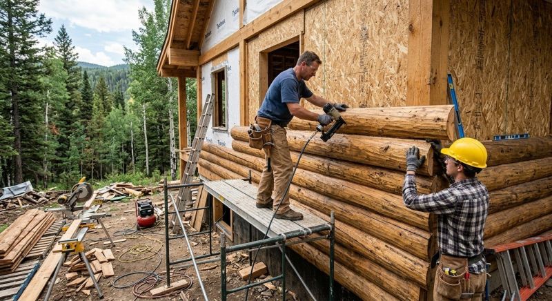 Log Siding Replacement in Fayette County, GA