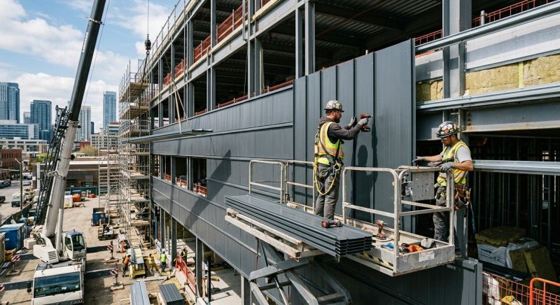 Metal Cladding Installation in Fayette County, GA