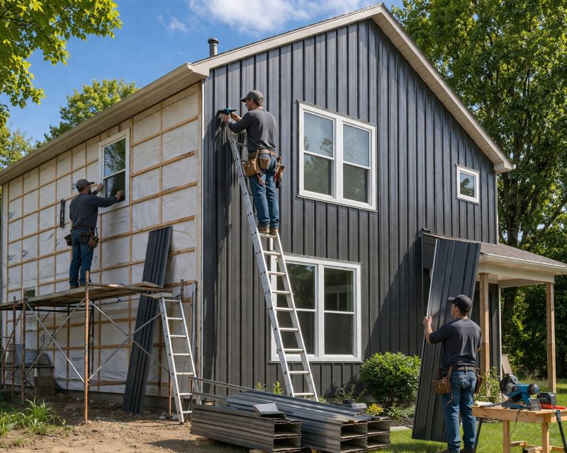 Metal Siding Replacement in Douglasville, GA