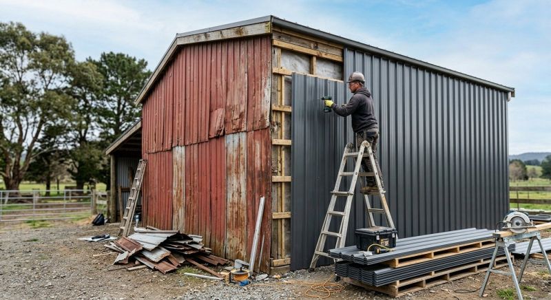 Metal Siding Replacement in Forest Park, GA