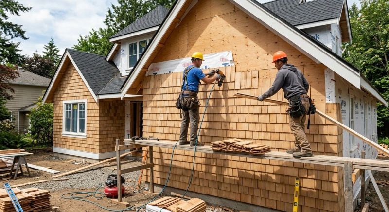 Shake Siding Installation in Brooks, GA