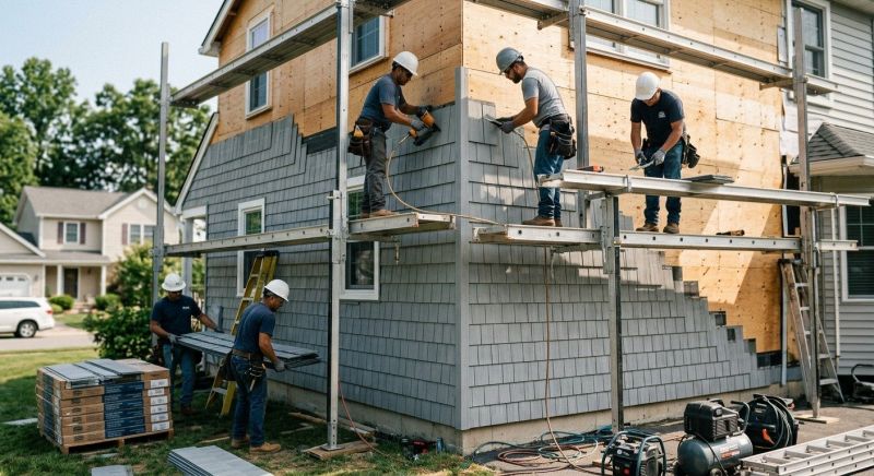 Shingle Siding Installation in Fayette County, GA