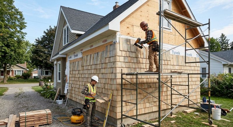 Shingle Siding Installation in Fayette County, GA