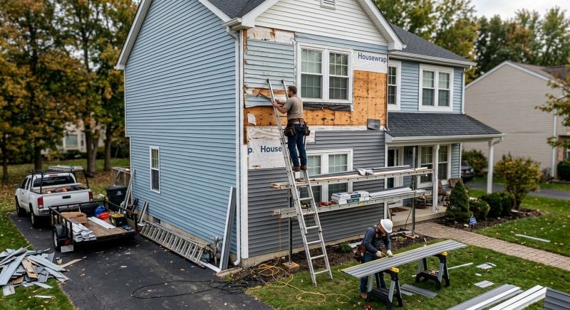Siding Replacement in Fulton County, GA