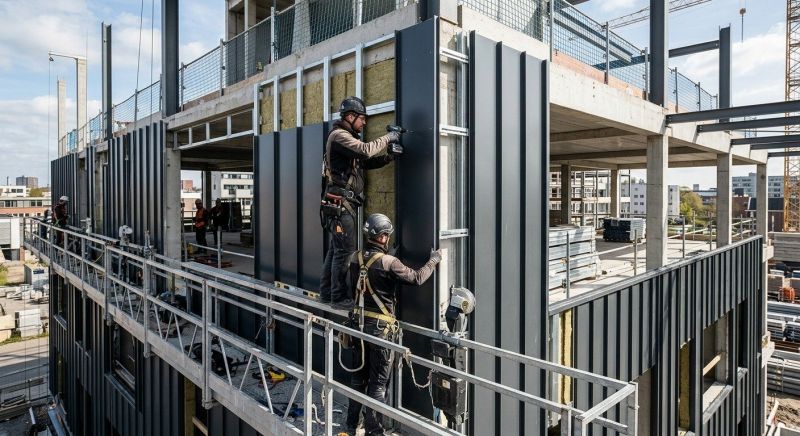 Steel Cladding Installation in Fayette County, GA