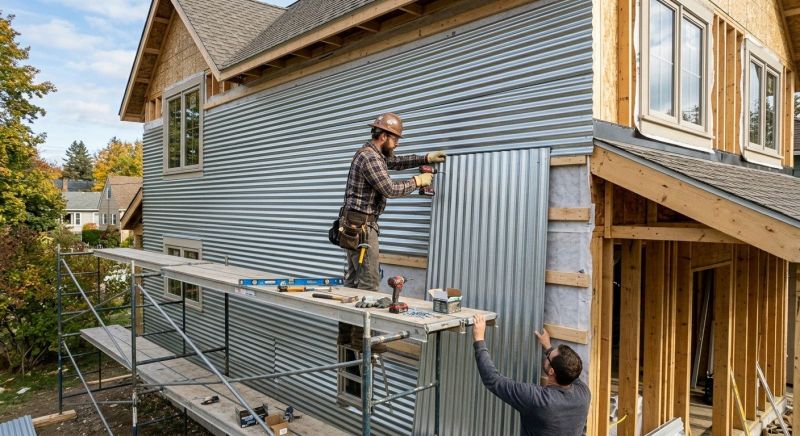 Tin Siding Installation in Fayette County, GA