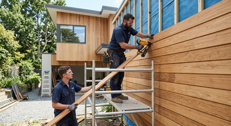 Wood Cladding Installation in Brooks, GA