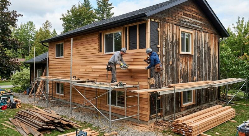 Wood Cladding Installation in Fairburn, GA
