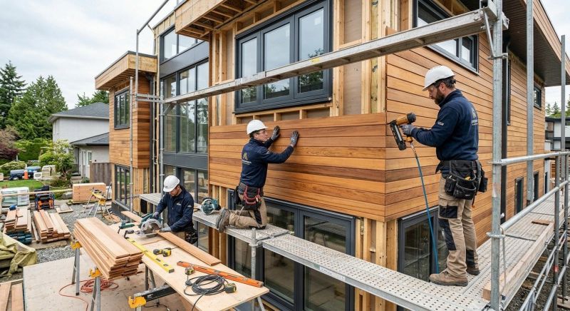 Wood Cladding Installation in Fayetteville, GA