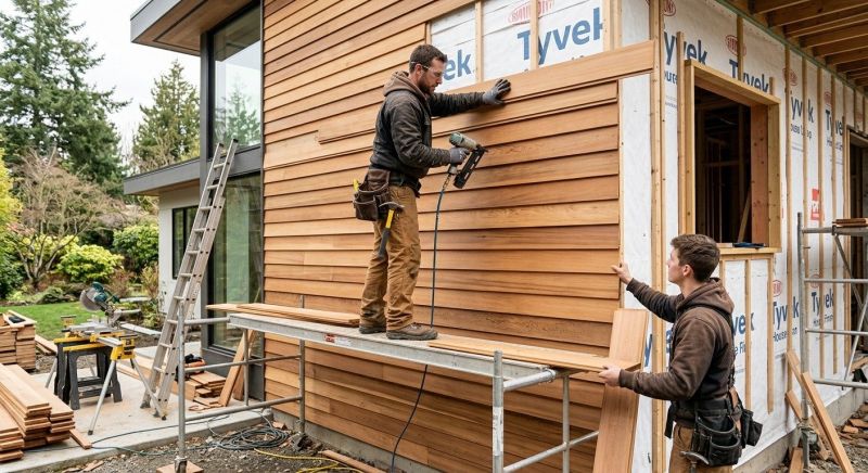 Wood Cladding Installation in Hampton, GA