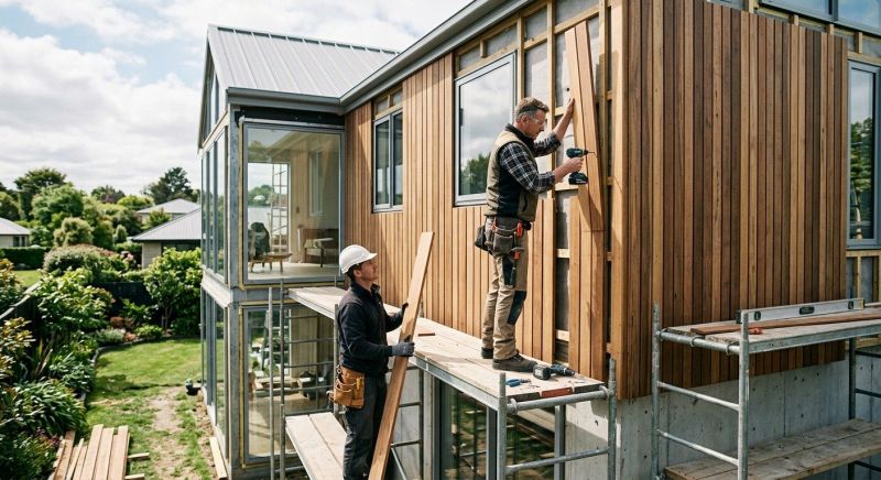 Wood Cladding Installation in Sharpsburg, GA