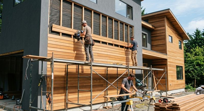 Wood Cladding Installation in Tyrone, GA