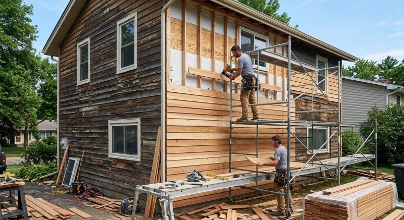 Wood Siding Installation in Hampton, GA