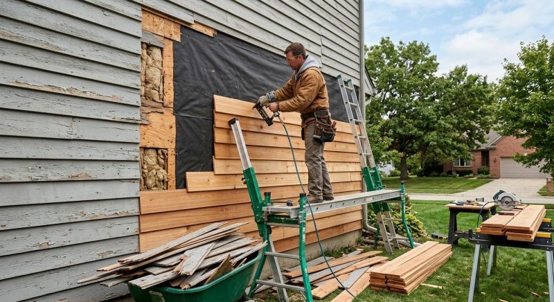 Wood Siding Replacement in Peachtree City, GA