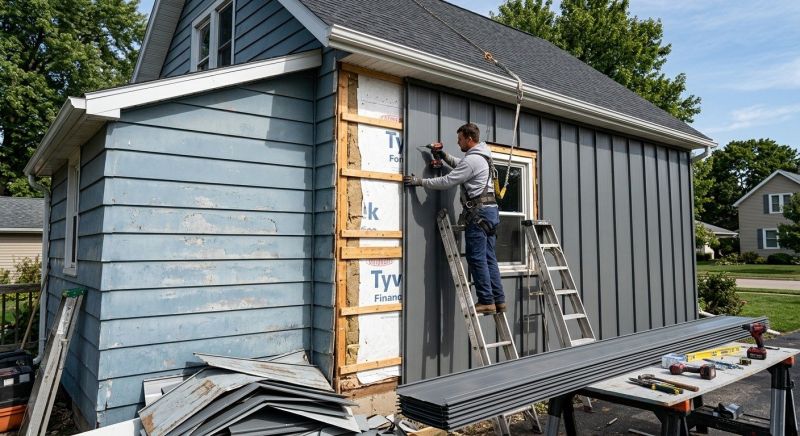 Metal Siding Replacement